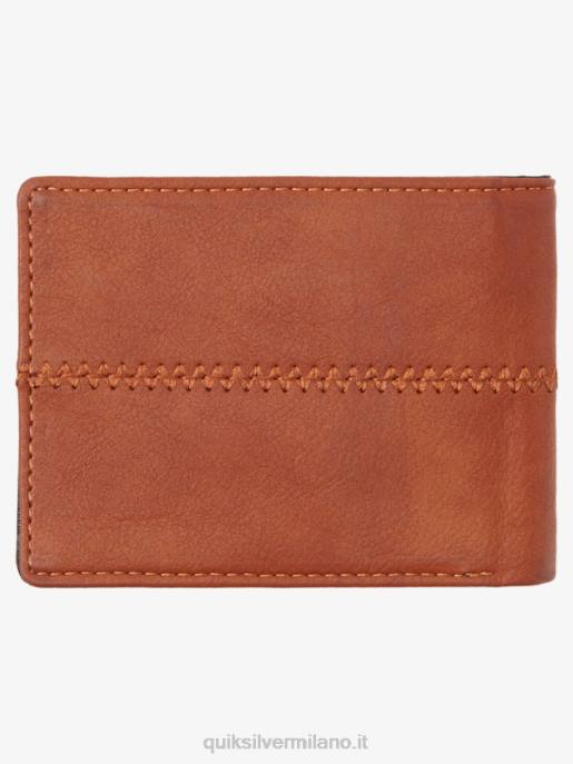 esso Quiksilver uomini portafoglio ripiegabile cucito gomma HTZR908
