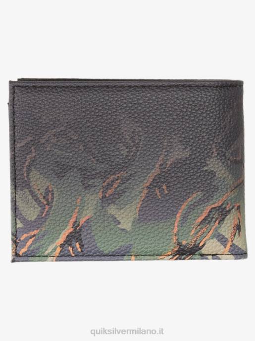 esso Quiksilver uomini portafoglio ripiegabile freschezza camo - spiaggia HTZR727