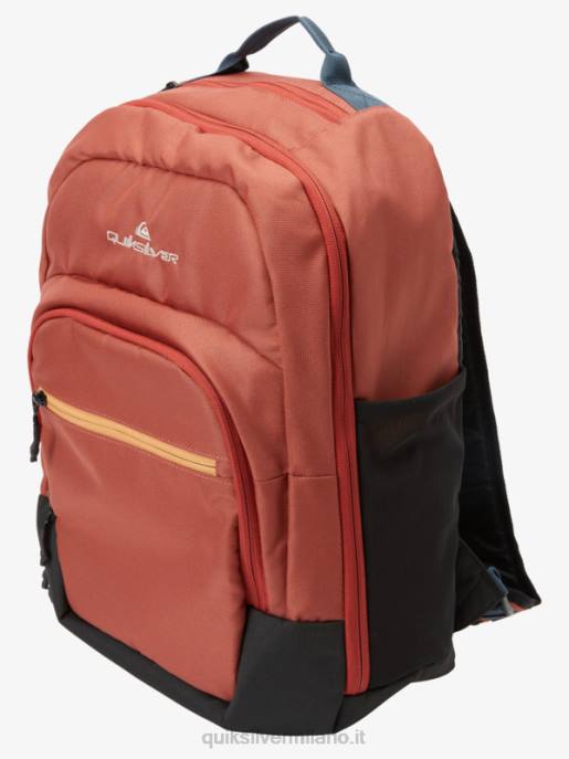 esso Quiksilver uomini Zaino frigo da 30 litri per la scuola ocra rossa HTZR375