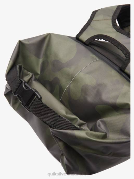 esso Quiksilver uomini zaino da surf medio sea stash 20l camuffamento nero HTZR861