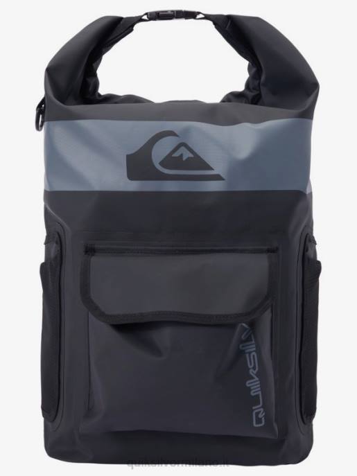 esso Quiksilver uomini zaino da surf medio sea stash 20l nero HTZR859
