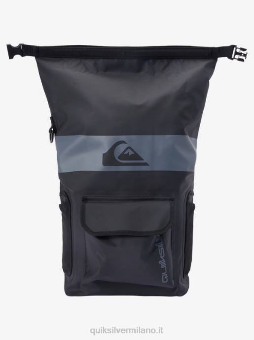 esso Quiksilver uomini zaino da surf medio sea stash 20l nero HTZR859