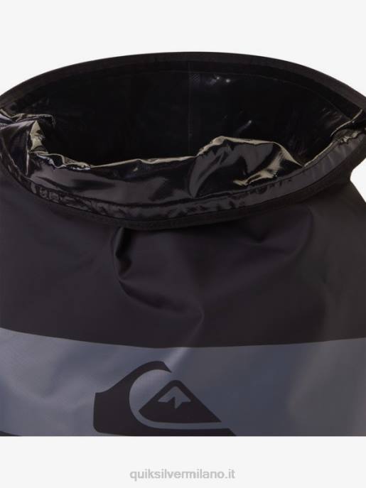 esso Quiksilver uomini zaino da surf medio sea stash 20l nero HTZR859