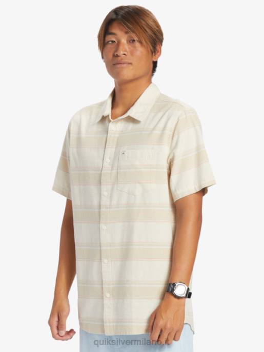 esso Quiksilver uomini camicia a maniche corte cali sunrise betulla cali str HTZR445
