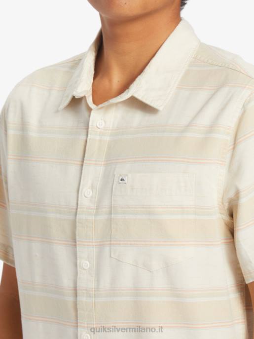 esso Quiksilver uomini camicia a maniche corte cali sunrise betulla cali str HTZR445