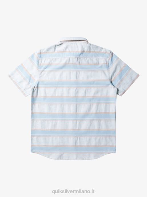 esso Quiksilver uomini camicia a maniche corte cali sunrise celeste cali str HTZR447