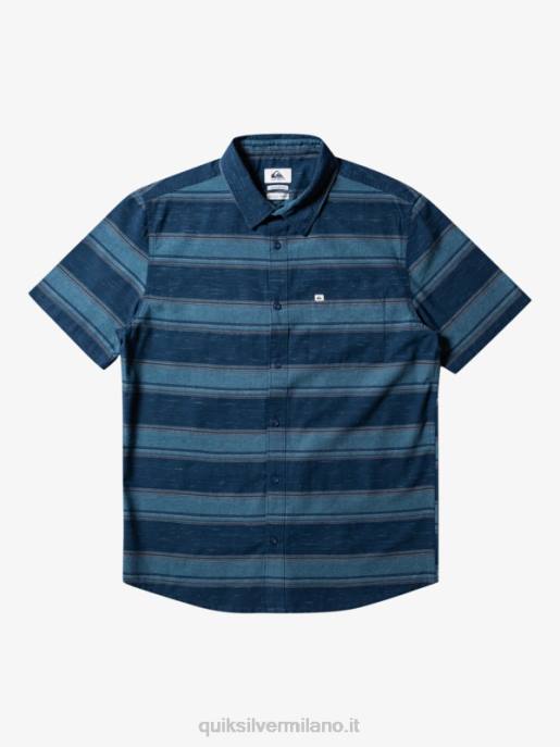 esso Quiksilver uomini camicia a maniche corte cali sunrise mezzanotte marina cali str HTZR446
