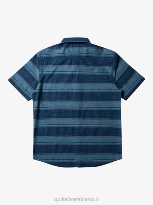esso Quiksilver uomini camicia a maniche corte cali sunrise mezzanotte marina cali str HTZR446