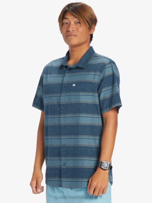 esso Quiksilver uomini camicia a maniche corte cali sunrise mezzanotte marina cali str HTZR446