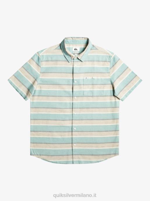 esso Quiksilver uomini camicia a maniche corte cali sunrise plaza taupe cali alba 231 HTZR1207