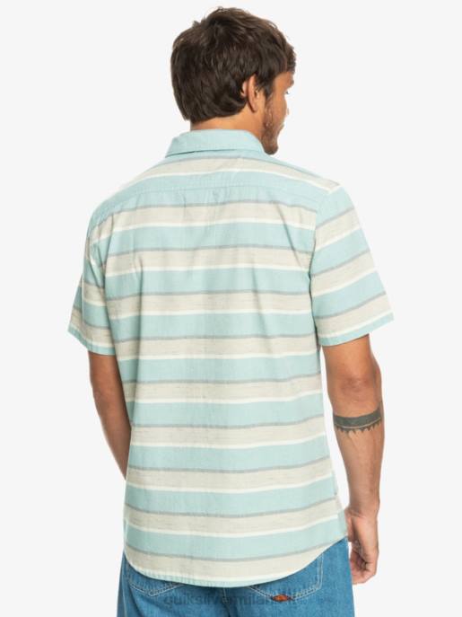 esso Quiksilver uomini camicia a maniche corte cali sunrise plaza taupe cali alba 231 HTZR1207