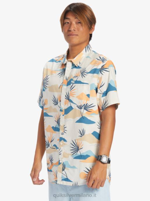 esso Quiksilver uomini camicia a maniche corte dazed lento betulla slow daze ss HTZR666