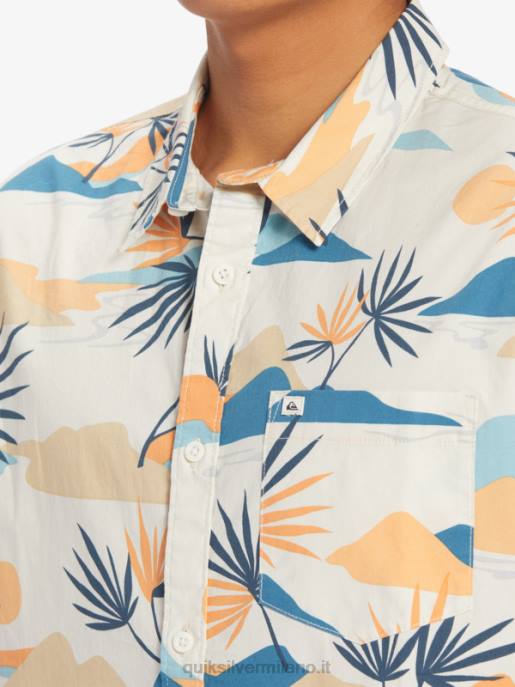 esso Quiksilver uomini camicia a maniche corte dazed lento betulla slow daze ss HTZR666