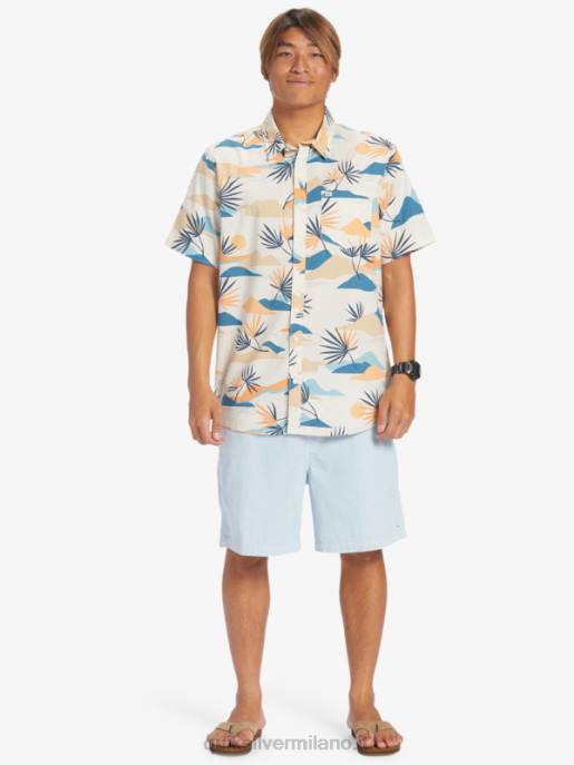 esso Quiksilver uomini camicia a maniche corte dazed lento betulla slow daze ss HTZR666