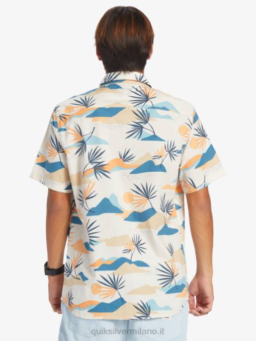 esso Quiksilver uomini camicia a maniche corte dazed lento betulla slow daze ss HTZR666