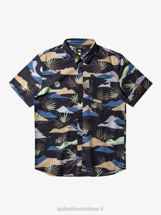 esso Quiksilver uomini camicia a maniche corte dazed lento tarmac slow daze ss HTZR667