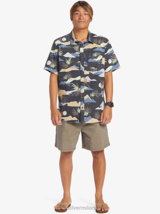 esso Quiksilver uomini camicia a maniche corte dazed lento tarmac slow daze ss HTZR667