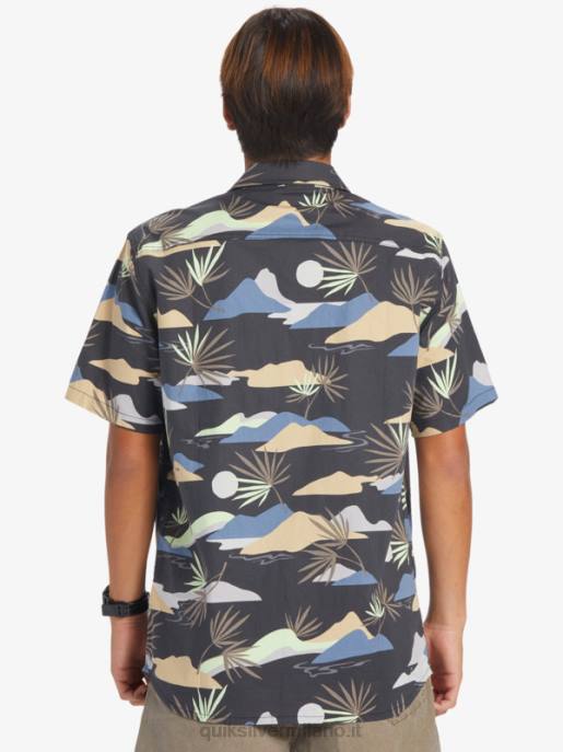 esso Quiksilver uomini camicia a maniche corte dazed lento tarmac slow daze ss HTZR667