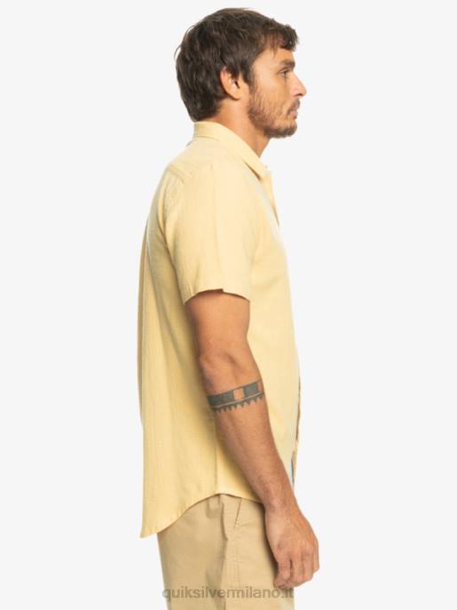 esso Quiksilver uomini camicia a maniche corte della scatola del tempo grano HTZR1361