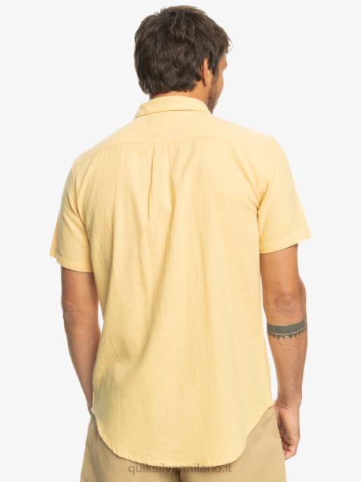 esso Quiksilver uomini camicia a maniche corte della scatola del tempo grano HTZR1361