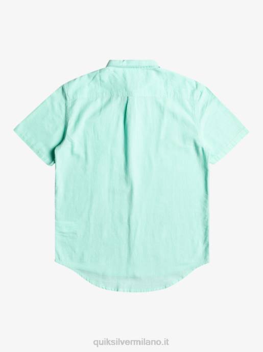 esso Quiksilver uomini camicia a maniche corte della scatola del tempo vetro da spiaggia HTZR1360