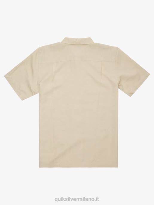 esso Quiksilver uomini camicia a maniche corte di waterman kelpies bay riso integrale HTZR1359