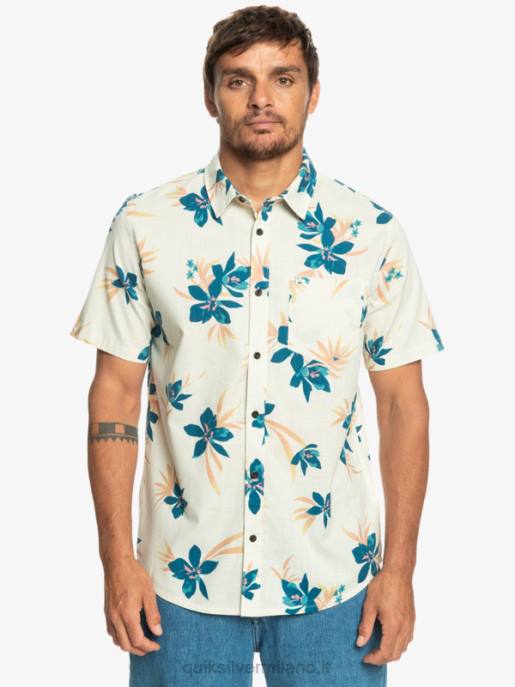 esso Quiksilver uomini camicia a maniche corte hondazed betulla holidazed HTZR1088