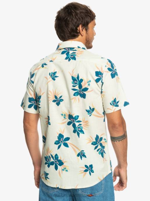 esso Quiksilver uomini camicia a maniche corte hondazed betulla holidazed HTZR1088