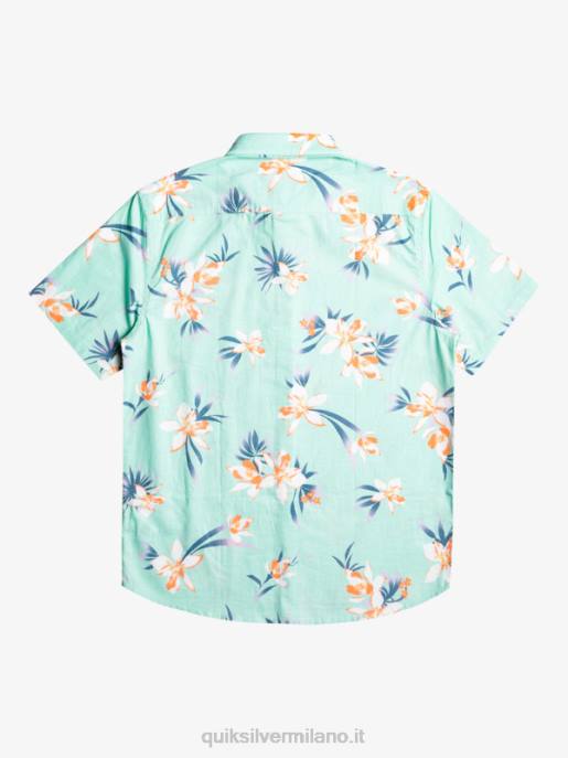 esso Quiksilver uomini camicia a maniche corte hondazed vetro da spiaggia holidazed HTZR1089