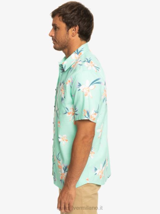 esso Quiksilver uomini camicia a maniche corte hondazed vetro da spiaggia holidazed HTZR1089