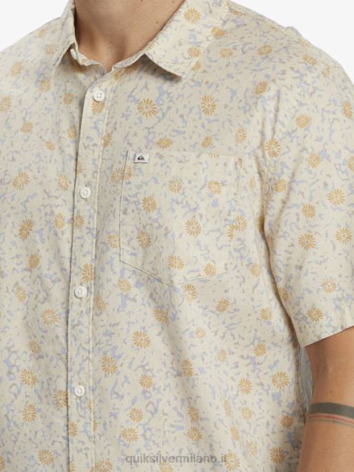 esso Quiksilver uomini camicia a maniche corte in morbida peluria soffice peluria di betulla HTZR1232
