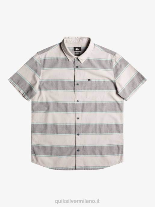 esso Quiksilver uomini camicia a maniche corte in prima serata grigio viola in prima serata HTZR1620