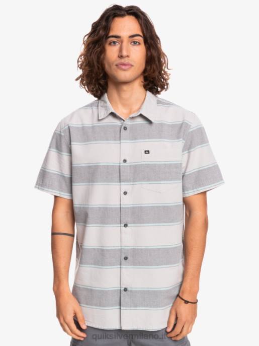 esso Quiksilver uomini camicia a maniche corte in prima serata grigio viola in prima serata HTZR1620