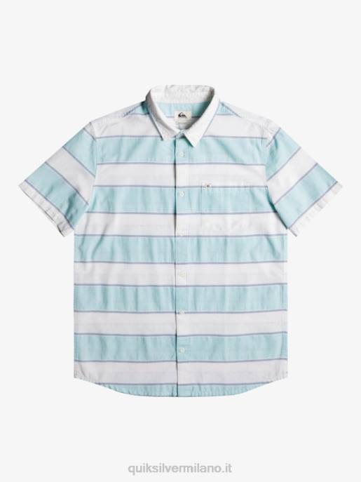 esso Quiksilver uomini camicia a maniche corte in prima serata prima serata bianca HTZR1621