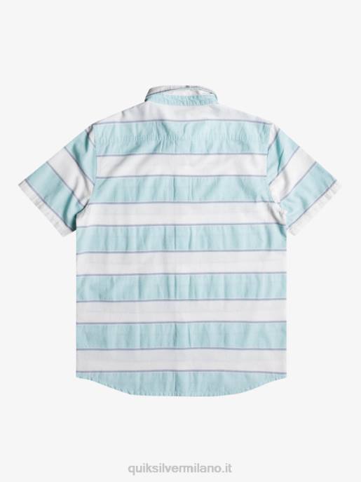 esso Quiksilver uomini camicia a maniche corte in prima serata prima serata bianca HTZR1621