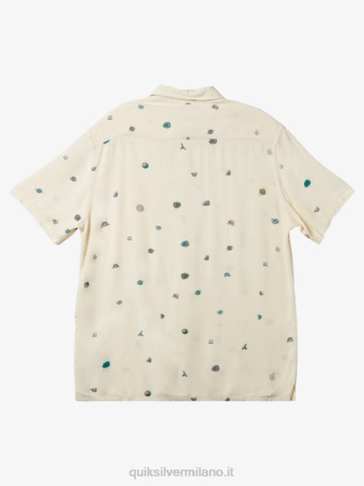 esso Quiksilver uomini camicia a maniche corte minimark minimo di betulla HTZR1226
