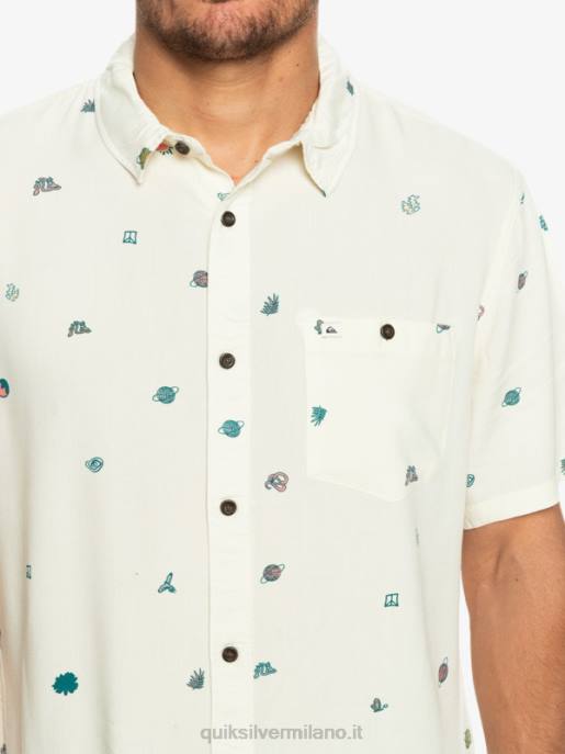 esso Quiksilver uomini camicia a maniche corte minimark minimo di betulla HTZR1226