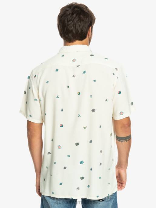 esso Quiksilver uomini camicia a maniche corte minimark minimo di betulla HTZR1226