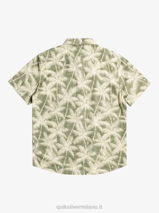 esso Quiksilver uomini camicia a maniche corte momento fugace momento fugace a quattro foglie HTZR996