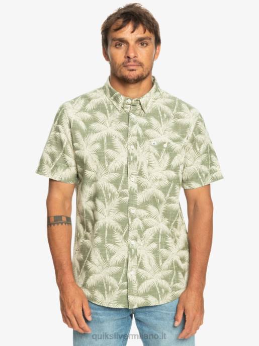 esso Quiksilver uomini camicia a maniche corte momento fugace momento fugace a quattro foglie HTZR996