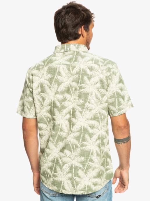 esso Quiksilver uomini camicia a maniche corte momento fugace momento fugace a quattro foglie HTZR996