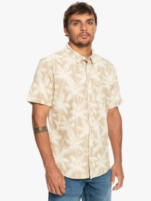 esso Quiksilver uomini camicia a maniche corte momento fugace plage fugace momento HTZR994