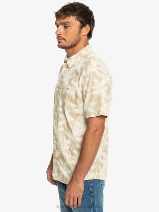 esso Quiksilver uomini camicia a maniche corte momento fugace plage fugace momento HTZR994