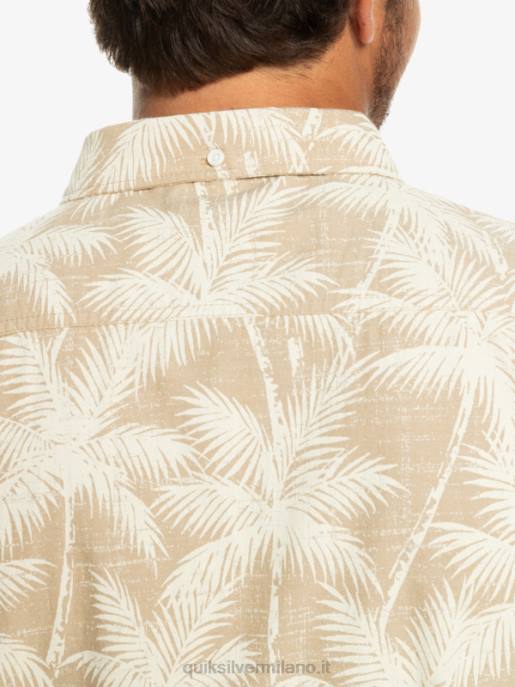 esso Quiksilver uomini camicia a maniche corte momento fugace plage fugace momento HTZR994