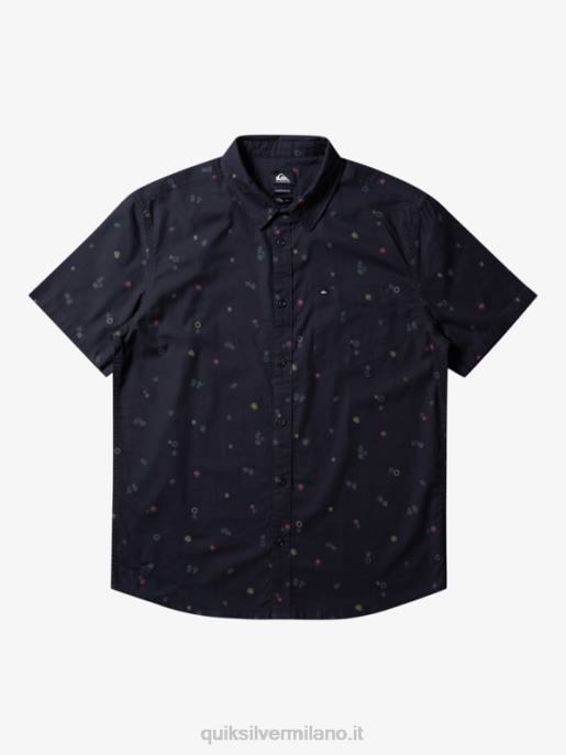 esso Quiksilver uomini camicia a maniche corte rave pacifica asfalto pacifico rave ss HTZR589