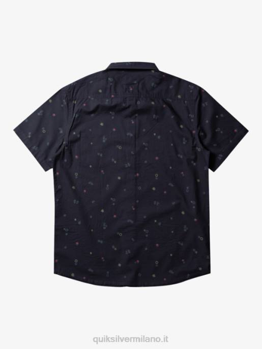 esso Quiksilver uomini camicia a maniche corte rave pacifica asfalto pacifico rave ss HTZR589