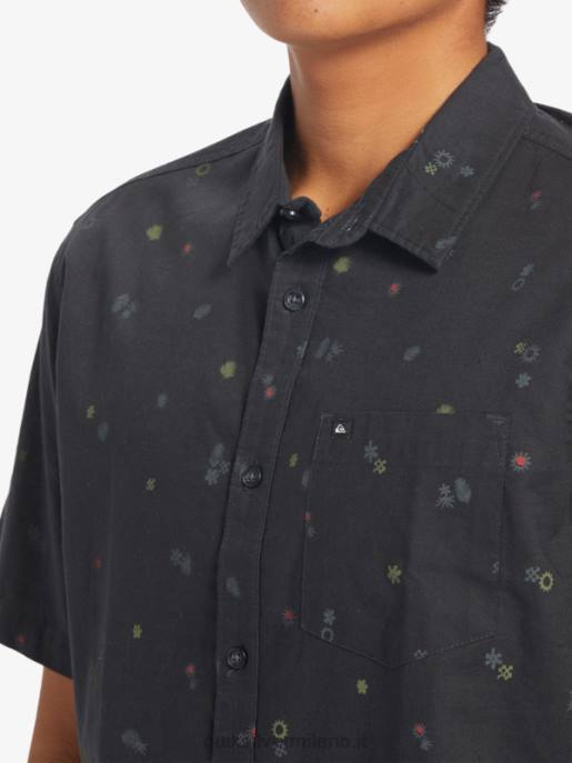 esso Quiksilver uomini camicia a maniche corte rave pacifica asfalto pacifico rave ss HTZR589