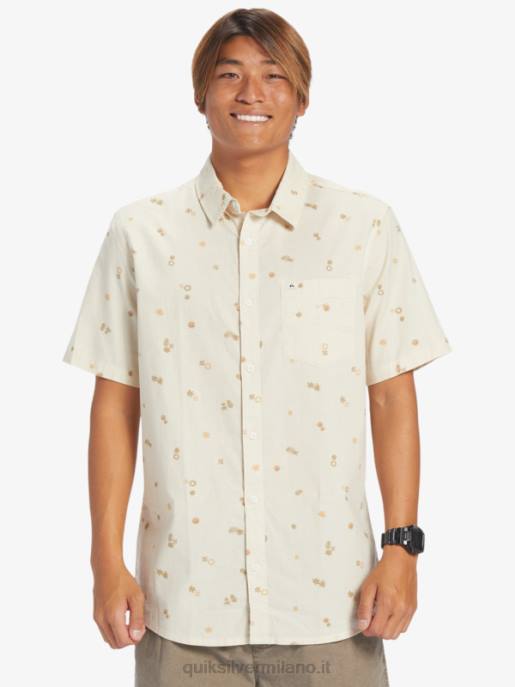 esso Quiksilver uomini camicia a maniche corte rave pacifica betulla pacifica rave ss HTZR590