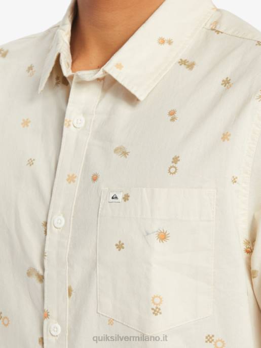 esso Quiksilver uomini camicia a maniche corte rave pacifica betulla pacifica rave ss HTZR590