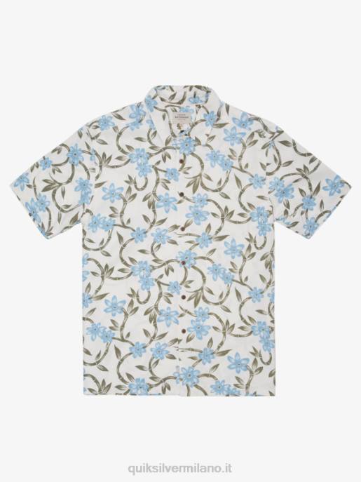 esso Quiksilver uomini camicia a maniche corte ritorta waterman flusso contorto blu crepuscolo HTZR1351